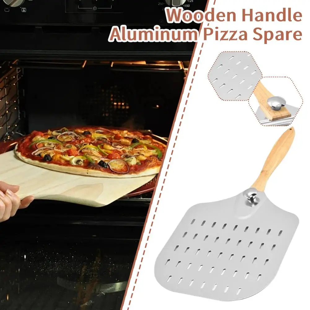 

Pizza Peel Perforated Peel Foldable Pizza Turner Transfer Tool For Oven Grill Baking Pizza Stone Bread Pastry Kitchen Accessory