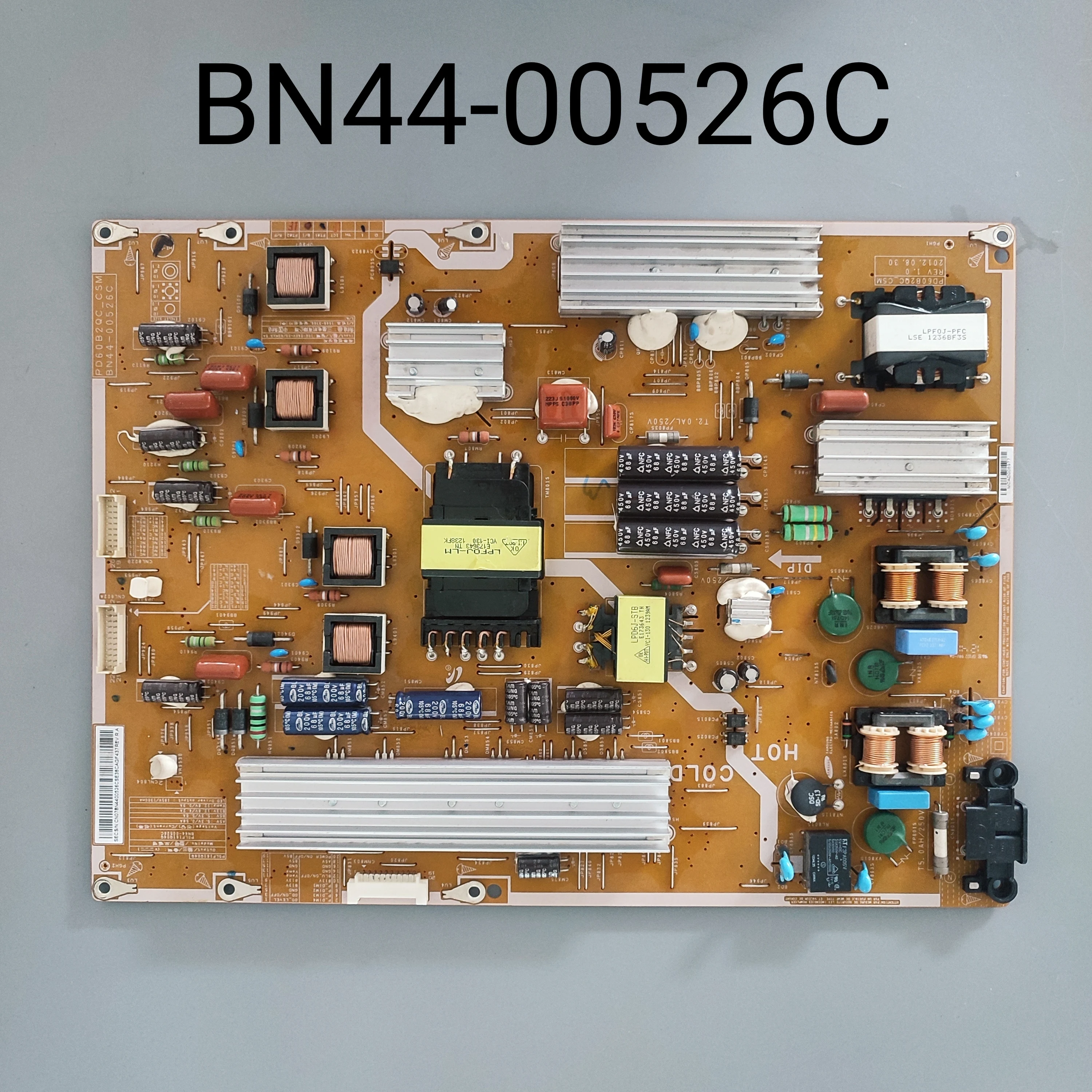 For  BN44-00526C PSU POWER SUPPLY BOARD Has Been Tested To Work Properly Apply UA60ES8000M UN60ES8000FXZA UN60ES7100FXZA