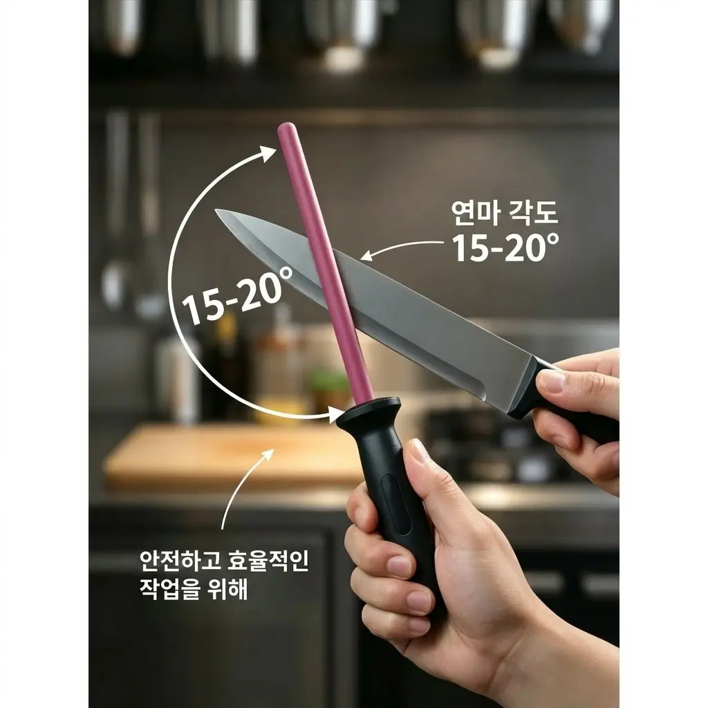ADAEE 10 Inch Ceramic Solid Sharpening Rod Sharpener