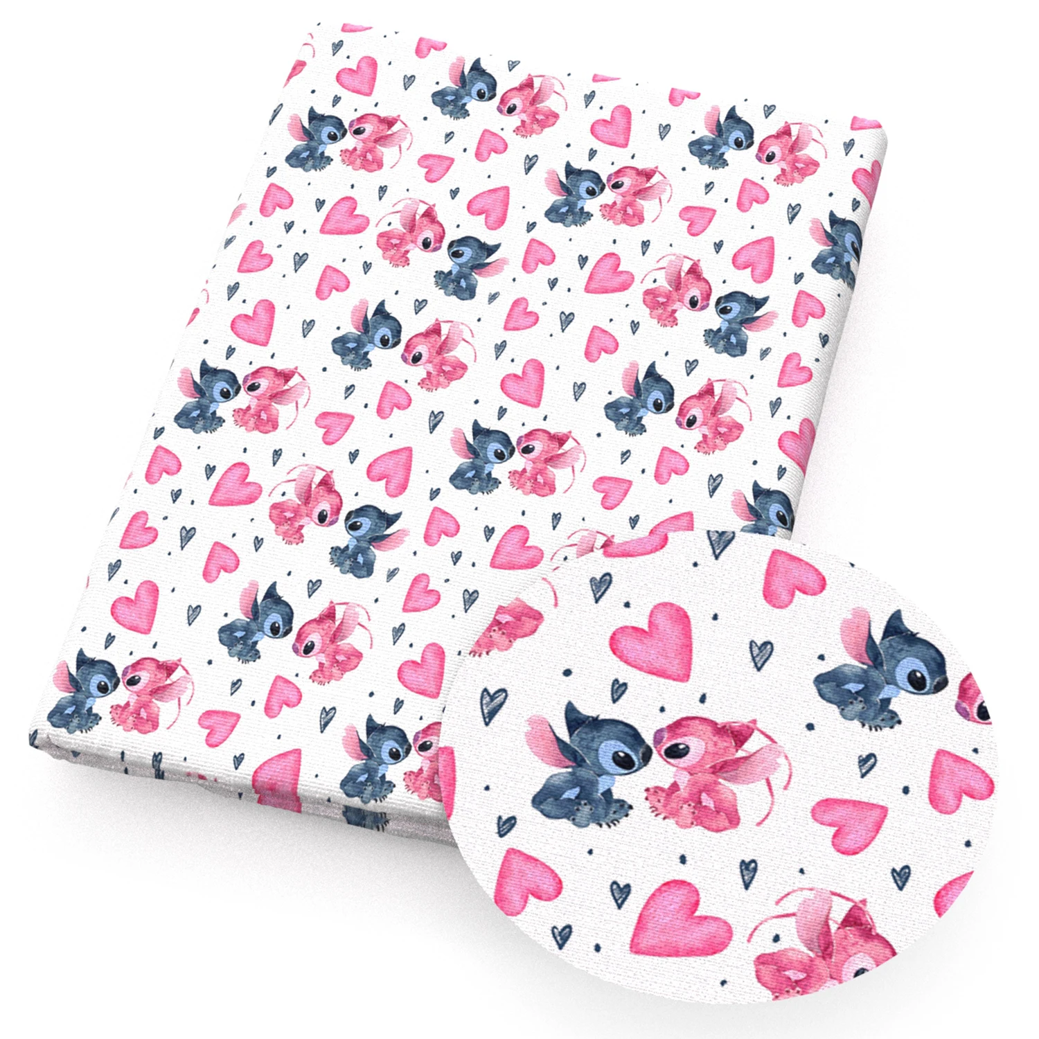 57x19.68 بوصة عيد الحب غرزة أنيمي البوليستر اللحف الحرفية النسيج DIY بها بنفسك اليدوية خليط الخياطة دمية حقيبة صنع