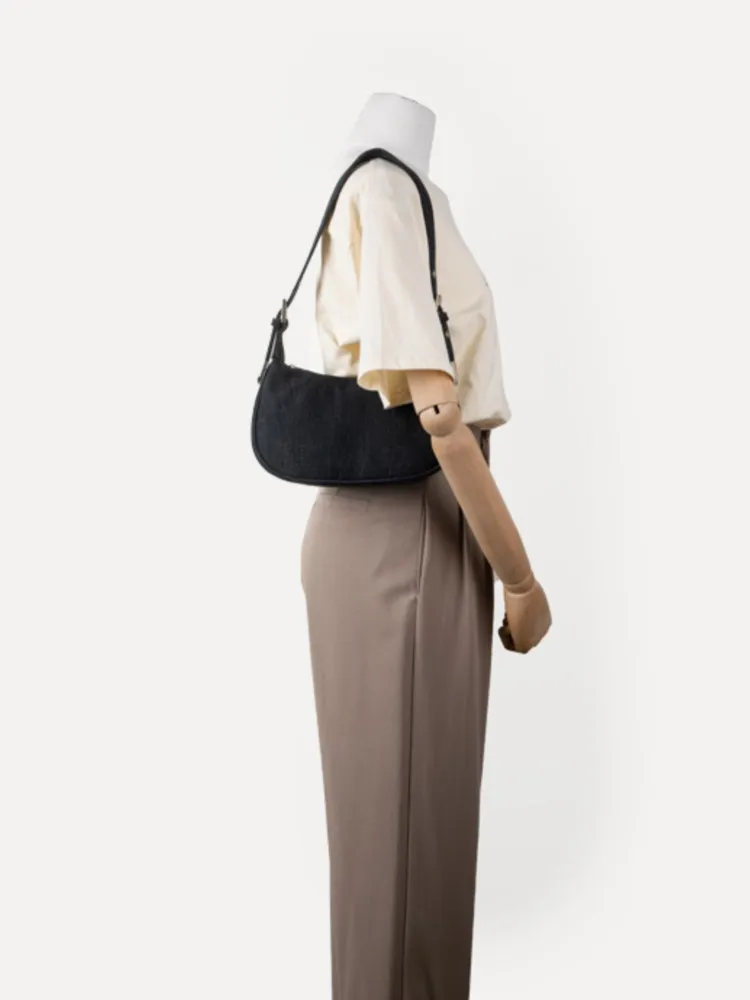 Denim Women Shoulder Bag Luxury Fashion New Underarm Bag Casual Versatile Tote Handbags Designer High Quality Office Ladies Ins