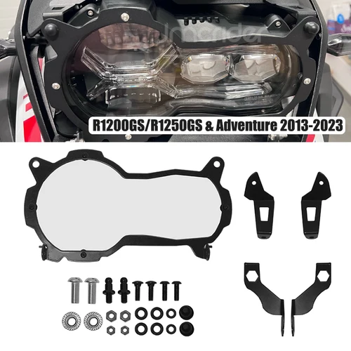 Imagen 1 del producto Protector de faros para motocicleta, cubierta de lente para BMW R1250GS R1200GS Adventure R1200 GS R1250 ADV 2013-2020 2021 2022 2023