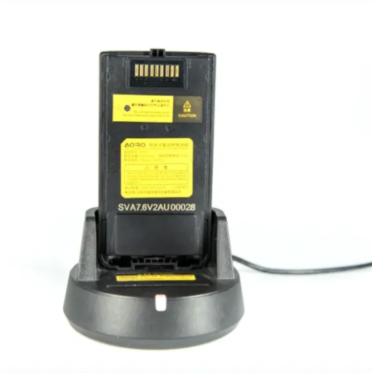 Aoro M6 Battery 2-10KM DMR VHF & UHF 4W Walkie Talkie UHF 400-470MHz Two Way Radio 4 Inch Atex Ip68 Rugged Walkie Talkie