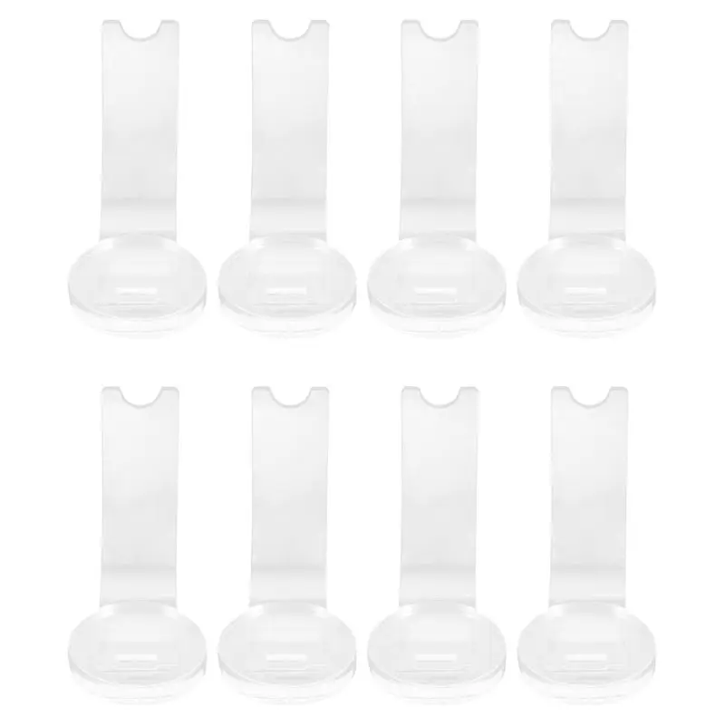 Exquisite-8Pc Acrylic Electronic Pen Holder Pencil Display Stand Fountain Pen Ballpoint Pen Clear Stand Display Rack Pen Organiz
