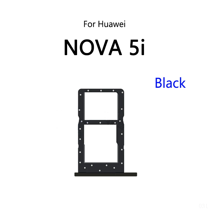 SIM Card Slot Tray Holder Sim Card Reader Socket For Huawei Nova 5i / P20 Lite 2019