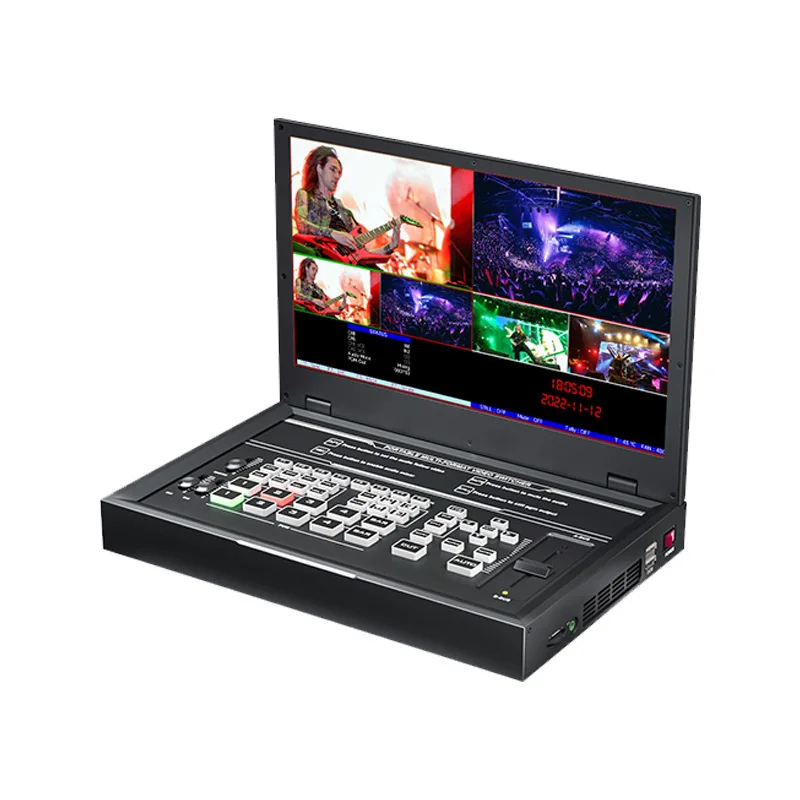Four-way guide station 4-way HDMI high definition multi-position push stream