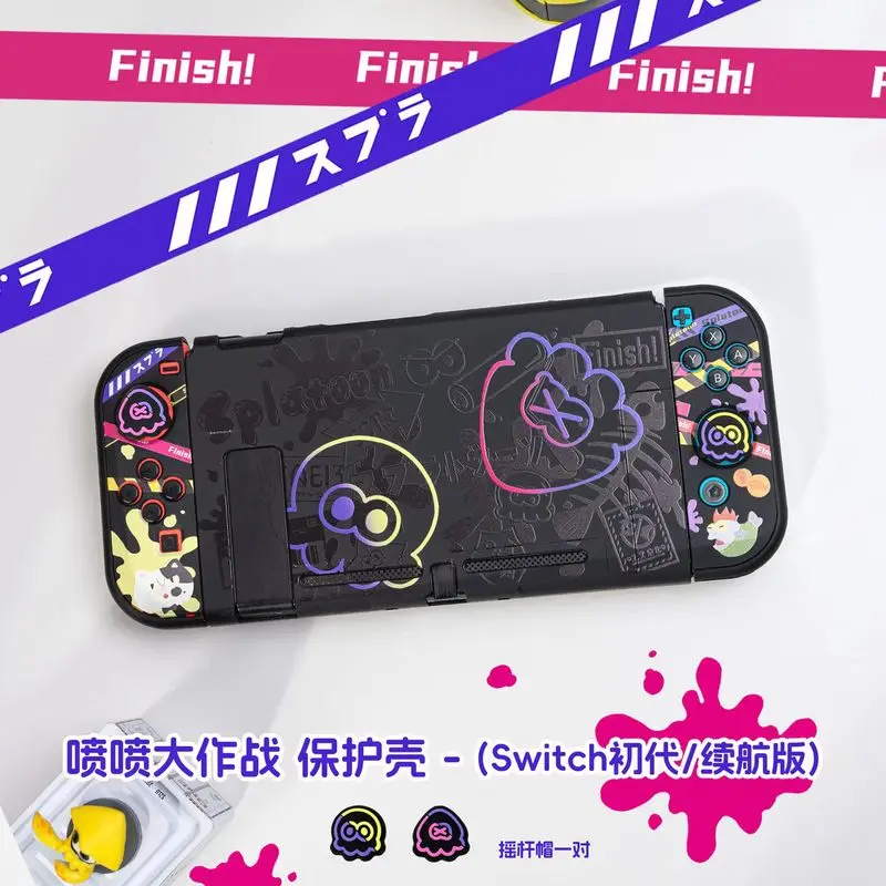 Anime Switch Protective Case For Nintendo Switch 2/Oled Split Controller Hard Case Joy-Con Dock Cover Gaming Console Accessories view 5