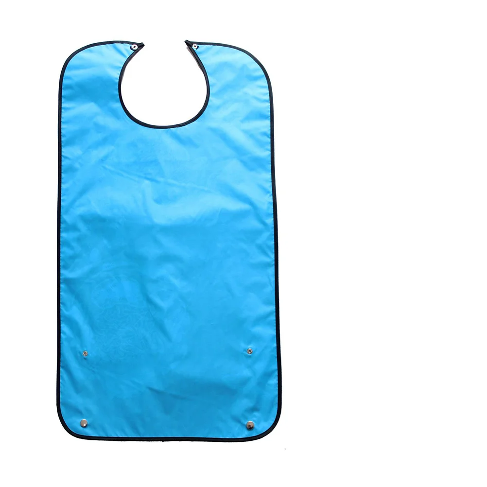 

Waterproof Adult Bib Large Size Soft Skin-Friendly Washable Mealtime Apron For Elderly Patients Caregivers Nursing Homes Stain