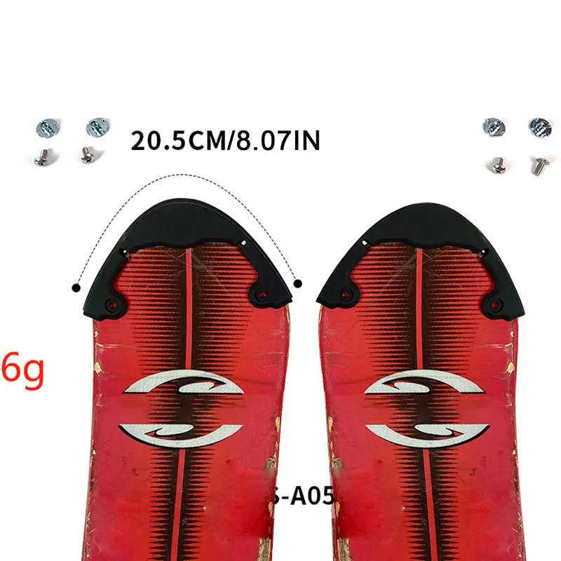 Snowboard Bumper Strip Flexible Snowboard Protection Bar User Friendly Bumper Strip Skateboard Deck Cover For Longboards