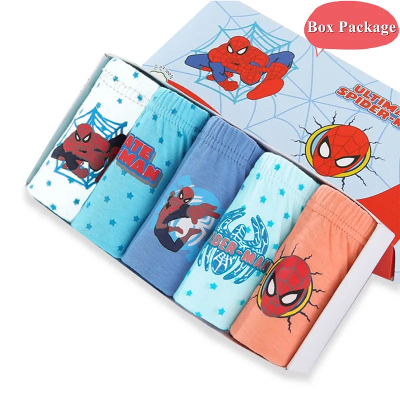 5/10Pieces Packs Pure Cotton Boys Underwear 6