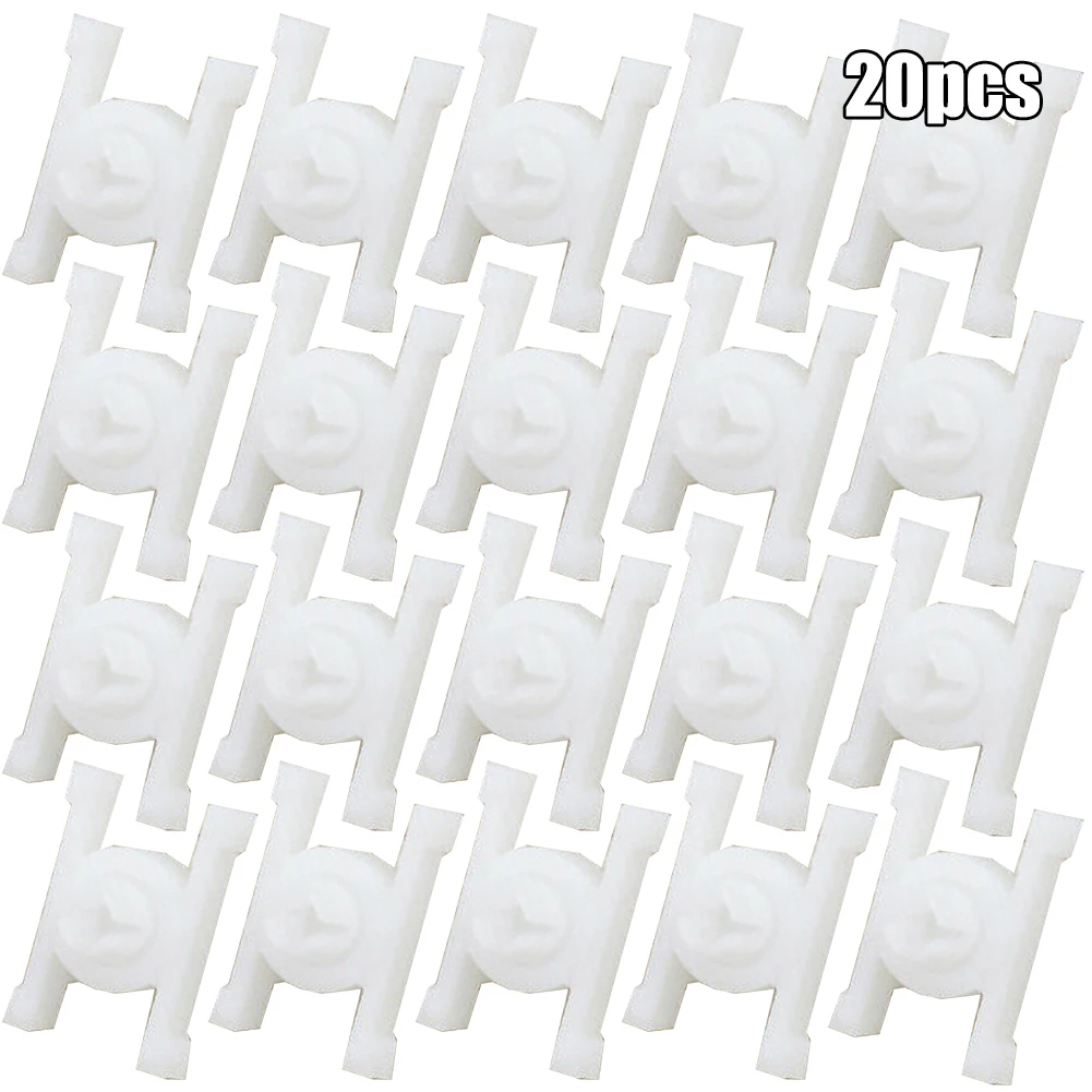 

Fixed Clip Door Trim Moulding Clip White 100% New Nylon Replacement Car Replacement Part High Quality 100% New