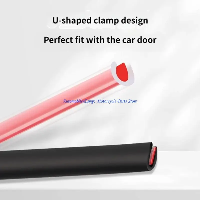 H7BD Rubber Vehicle Door Trim Guard For Cars And SUVs Shock Absorption Bumper Strips