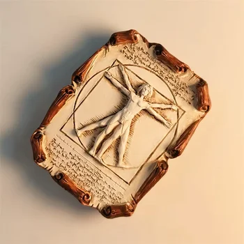 इटली,विंसी,विट्रुवियन मैन,3D स्टीरियोस्कोपिक,पर्यटन स्मृति चिन्ह,रेज़िन पेंटिंग,घर की सजावट,रेफ्रिजरेटर चुंबक 10 best sales राल चुंबक - №7