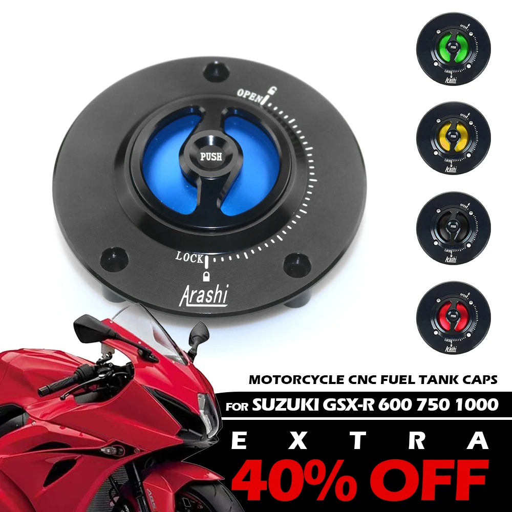 Motorcycle Fuel Tank Cap Accessories For SUZUKI GSXR600 GSXR750 GSXR1000 SV650 SV1000 2003-2015 Gas Tank Cap Accessories