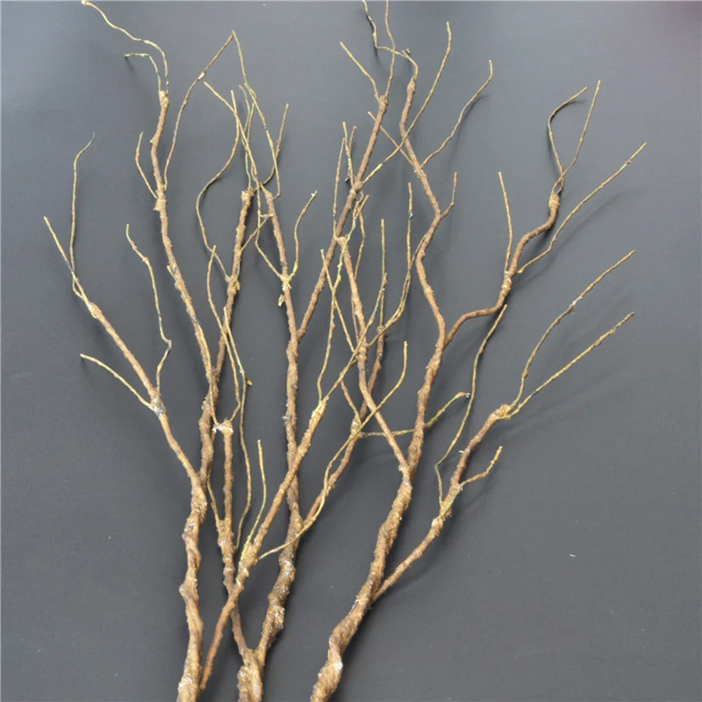 2pcs 95cm Simulation Dry Tree Branch Artificial Plant Plastic Antler Fake Tree Branch DIY Wedding Christmas Home Decoration