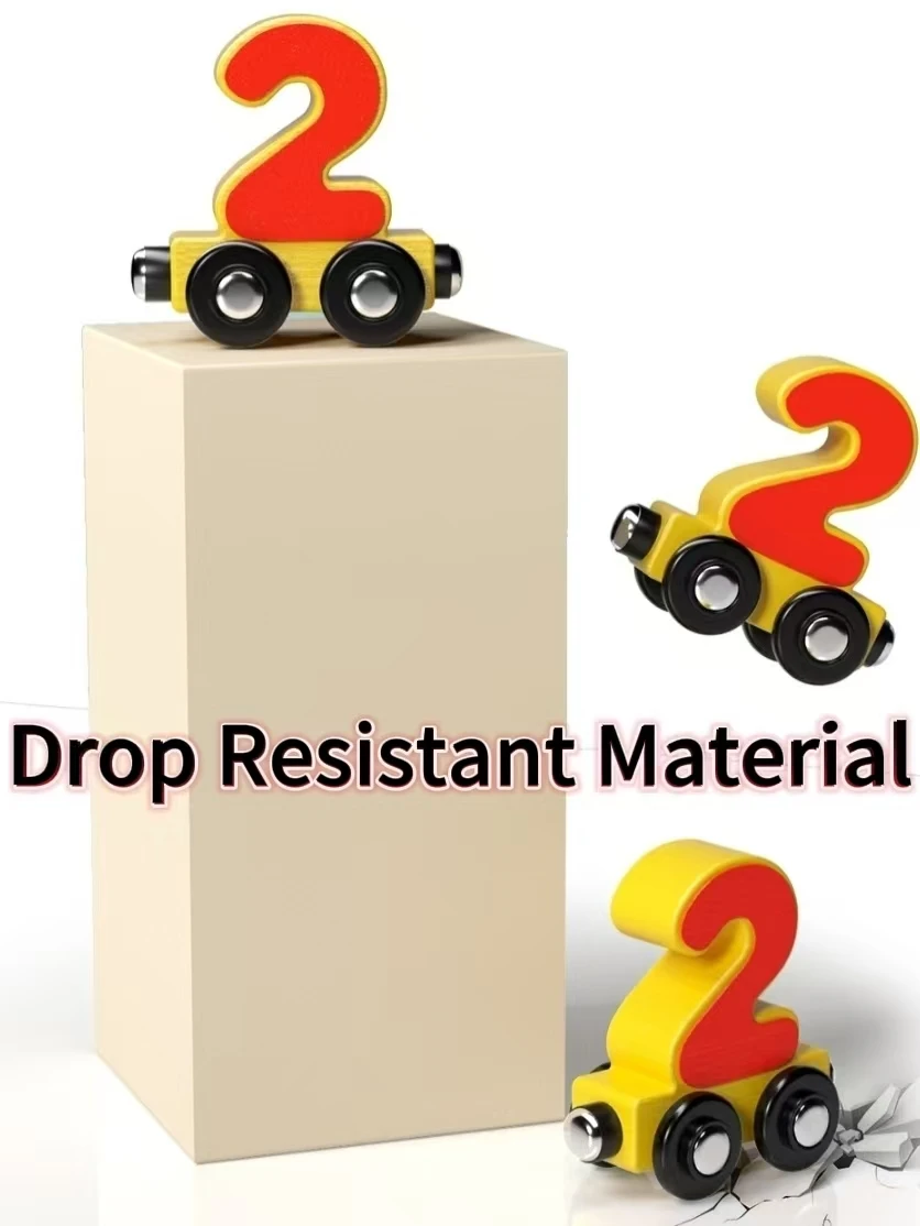 Blocs de construction de Train à chiffres magnétiques enchanteresse et engageant, jouet pour garçons et filles, ensemble de jeu éducatif à assembler magnétique pour enfants de 3 ans et plus