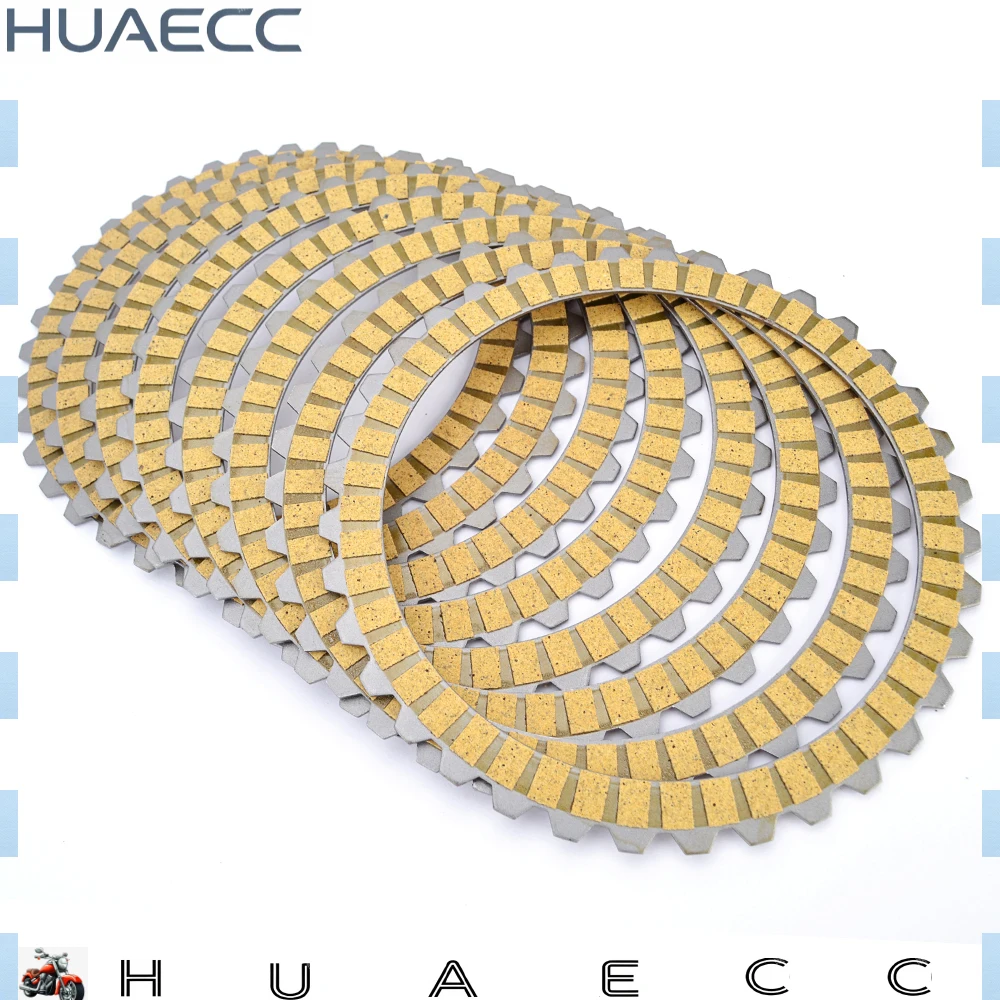 37911-90 Clutch Friction Steel Plates Disc for Harley Seventy Two XL1200V Softail Custom FXSTC Springer FXSTS Sport Glide FXRT