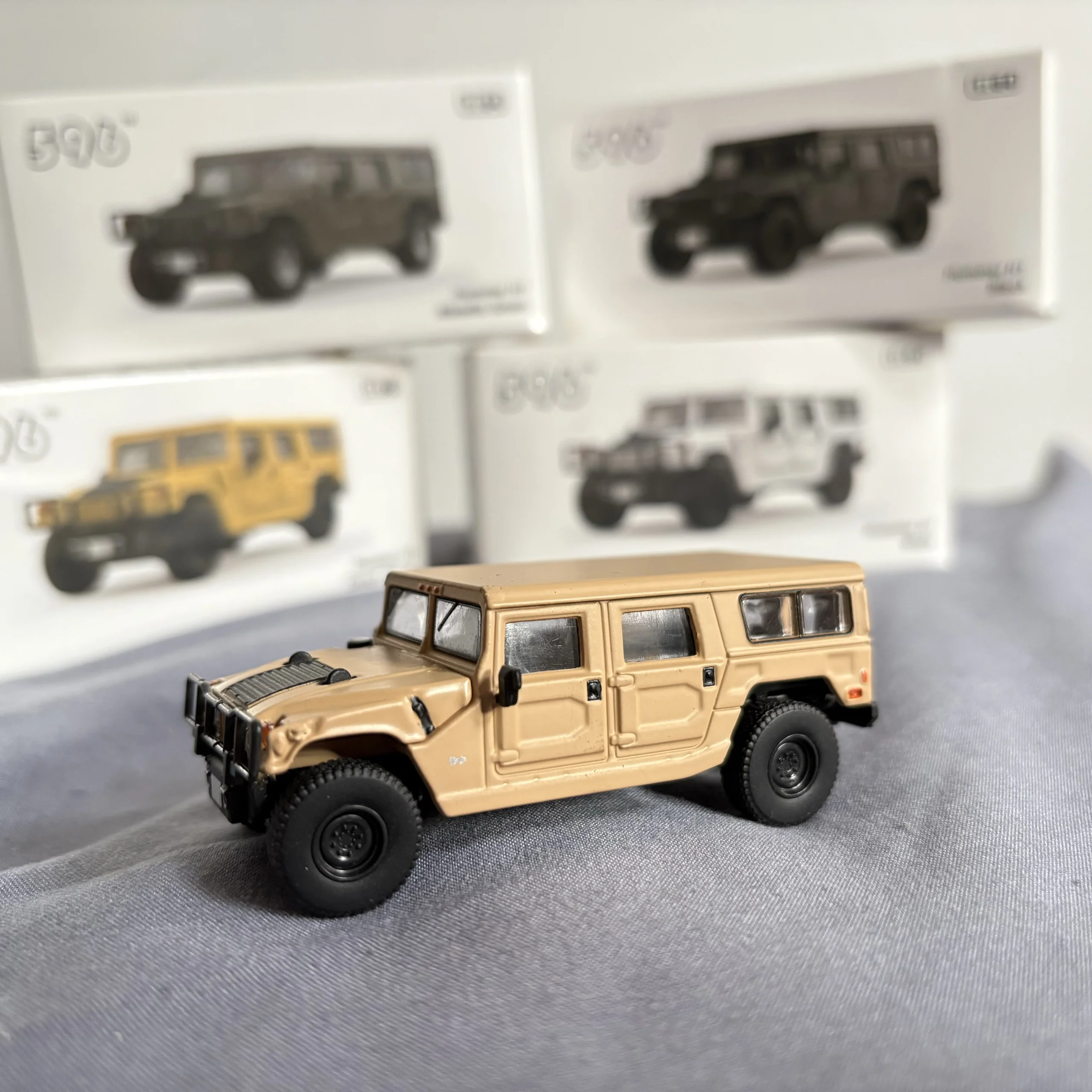 596 1/64 Hummer H1 Gepantserde Auto Legering Auto Diecasts & Toy Vehicles Auto Model Miniatuur Schaalmodel Auto Voor Kinderen