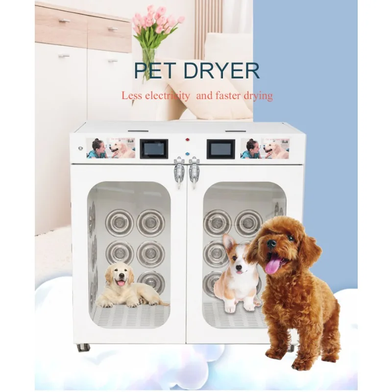 2026 2 in 1 Pet Hair Dryer Room Equipment Dry Room Machine Automatic Cabinet Pet Dryer Dog Dryer Box for Pet Supplies