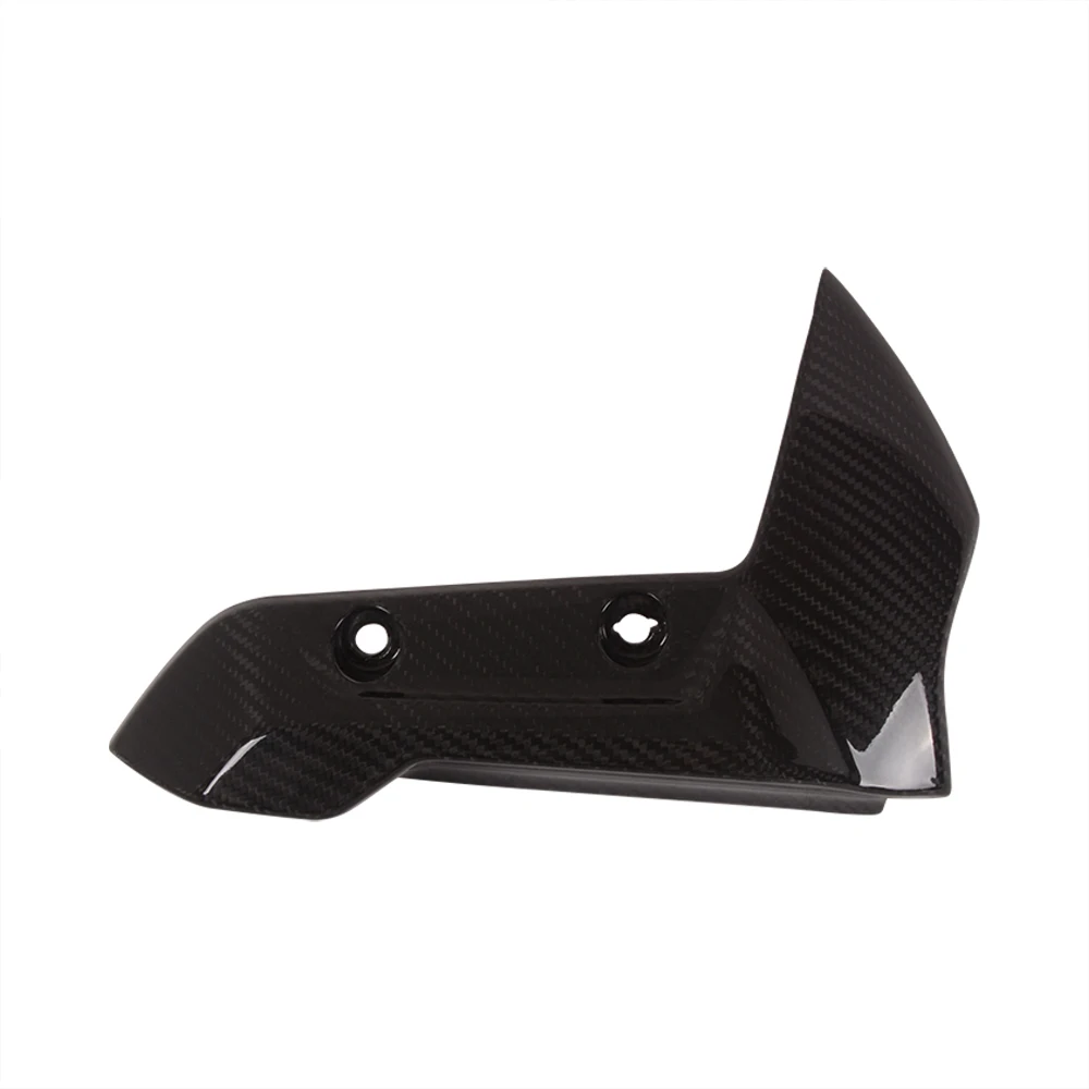 Motorcycle Carbon Fiber Front Fender Guards Side Bracket Parts For Triumph Trident 660 2021 2022