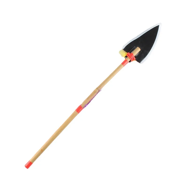 Halloween Savage Axe with Feather Plastic Prop