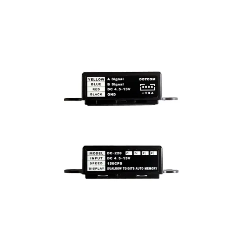 DOTCOM 7 digits LCD Resettable coin counter meter for arcade slot machine and coin operated machines