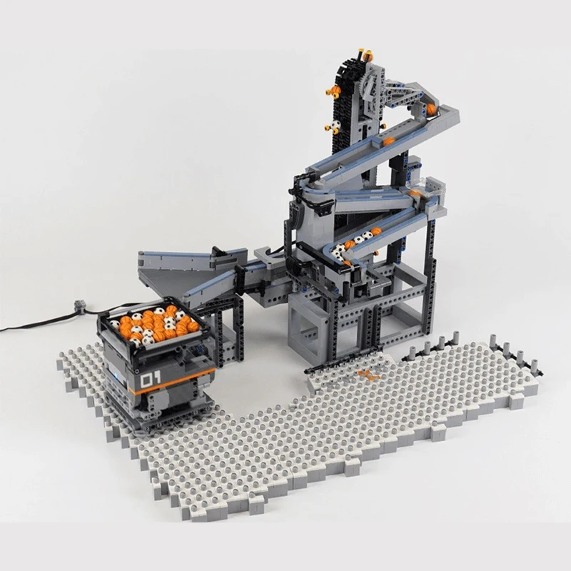 

4314 шт. MOC всенаправленные автомобили GBC модульные строительные блоки DIY моторизованные подвижные игрушки образовательная техника для детей