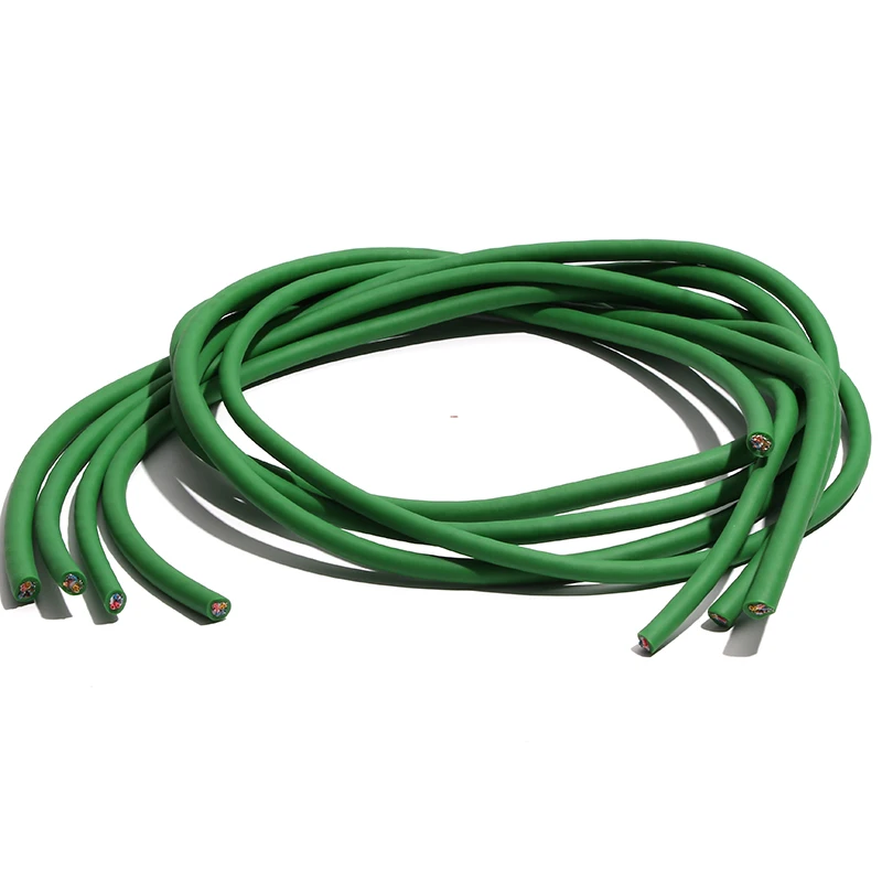 TRWSP 8 النوى مرنة تولاين الملتوية زوج كابل محمي التشفير التحكم مقاومة للتآكل 0.2/0.3/0.50.75 مم أسلاك نحاسيّة