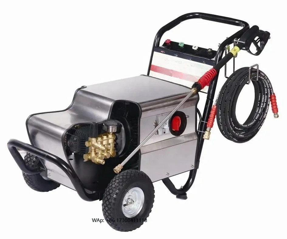 Hot Water Pressure Oil Pipeline Cleaning Gas Direct Drive Cleaning Machine