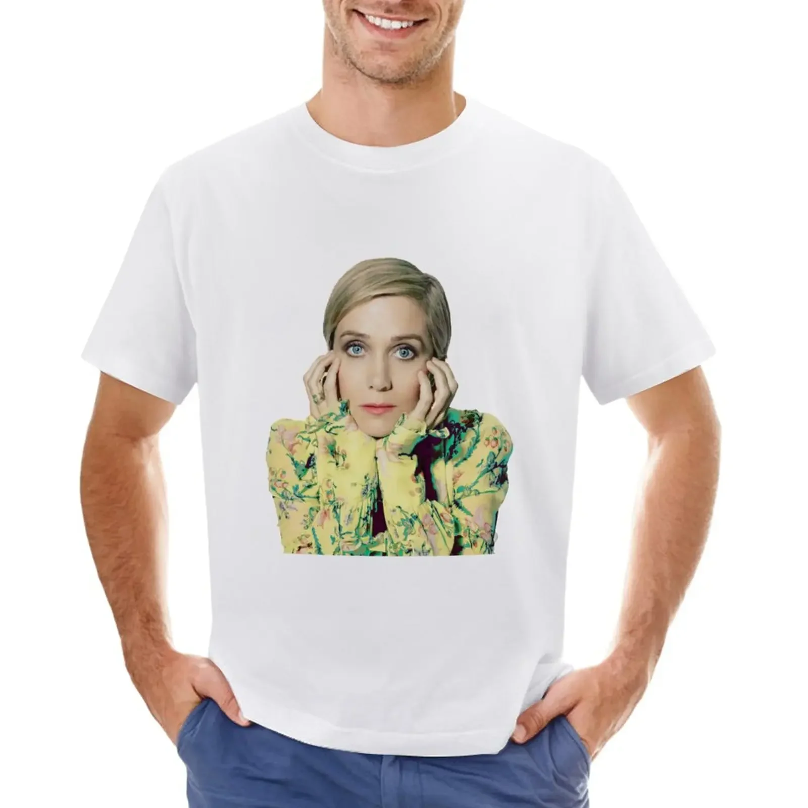 Kristen Wiig - SNL T-Shirt quick drying boys whites vintage clothes quick-drying mens big and tall t shirts