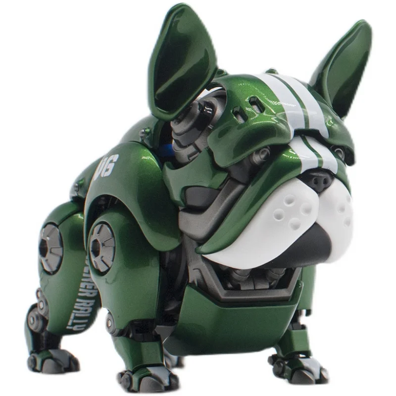 

Robot bulldog robot dog mechanical beast mecha can move the tide play model toy ornaments