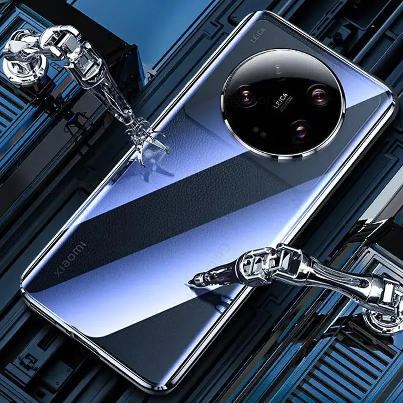 For Xiaomi 13 Ultra Tempered Glass Phone Case For Mi 12S Ultra 360 Double-sided Magnetic Flip Cover For Mi 12X 12 S 13 Pro Funda