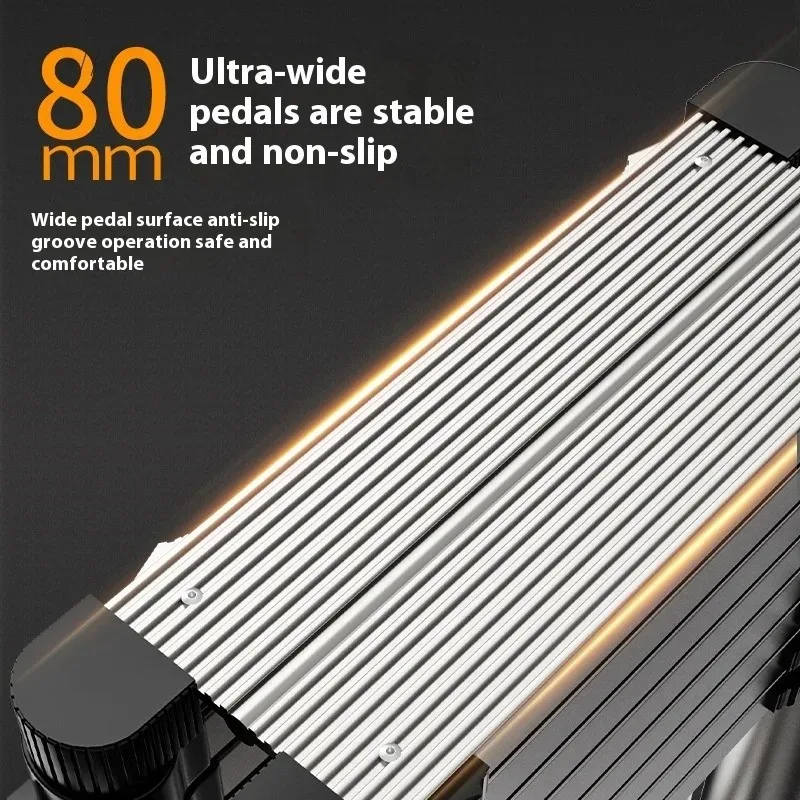 Échelle télescopique multifonctionnelle en acier inoxydable, échelle zigzag domestique, échelle pliante portable, échelle zigzag articulée