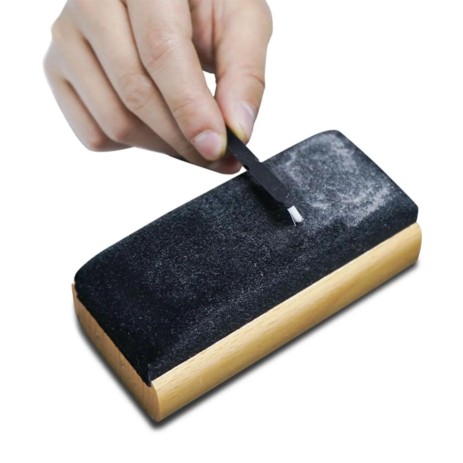 Vinyl Record Cleaner Set Anti Scratch for Records Albums Vcd DVD Portable Audio Record Cleaner Brush Soft Velvet Record Brush