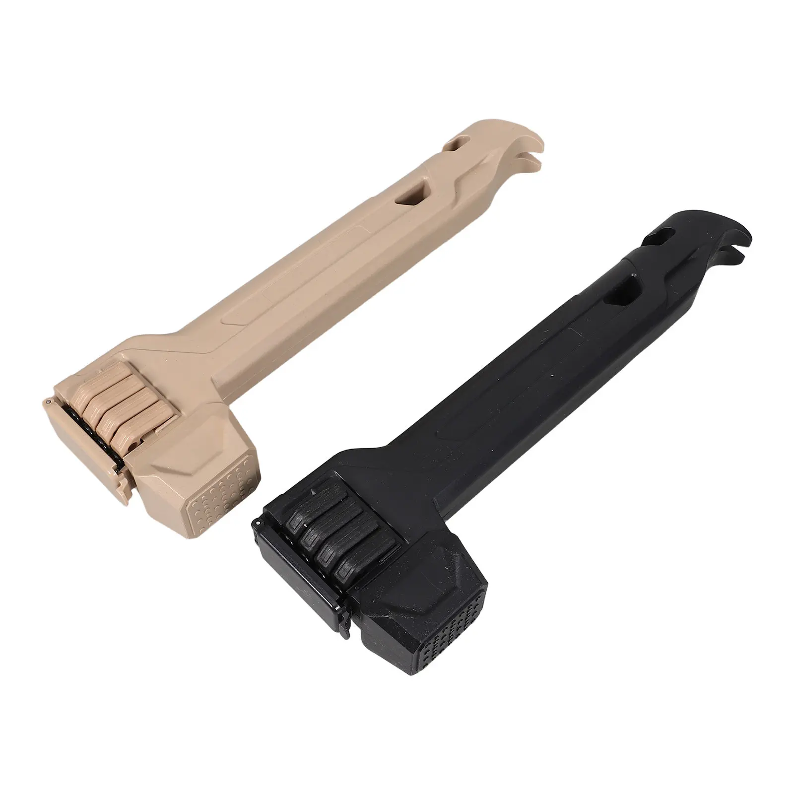 2Pcs Portable Lightweight Tent Peg Hammer Plastic Mallet Stake Driver Outdoor Camping Tool Tent Setup Accessories Peg Extractor view 4