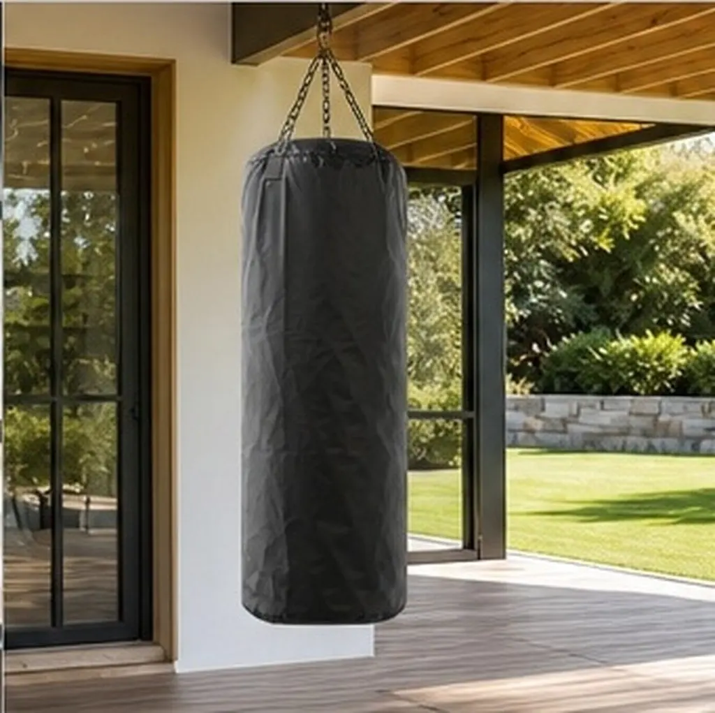 Boxing PU Kickboxing Training Punching Bag Halloween Christmas New Year Heavy Boxing Bag Cover Boxing Bag Cover Waterproof Duty