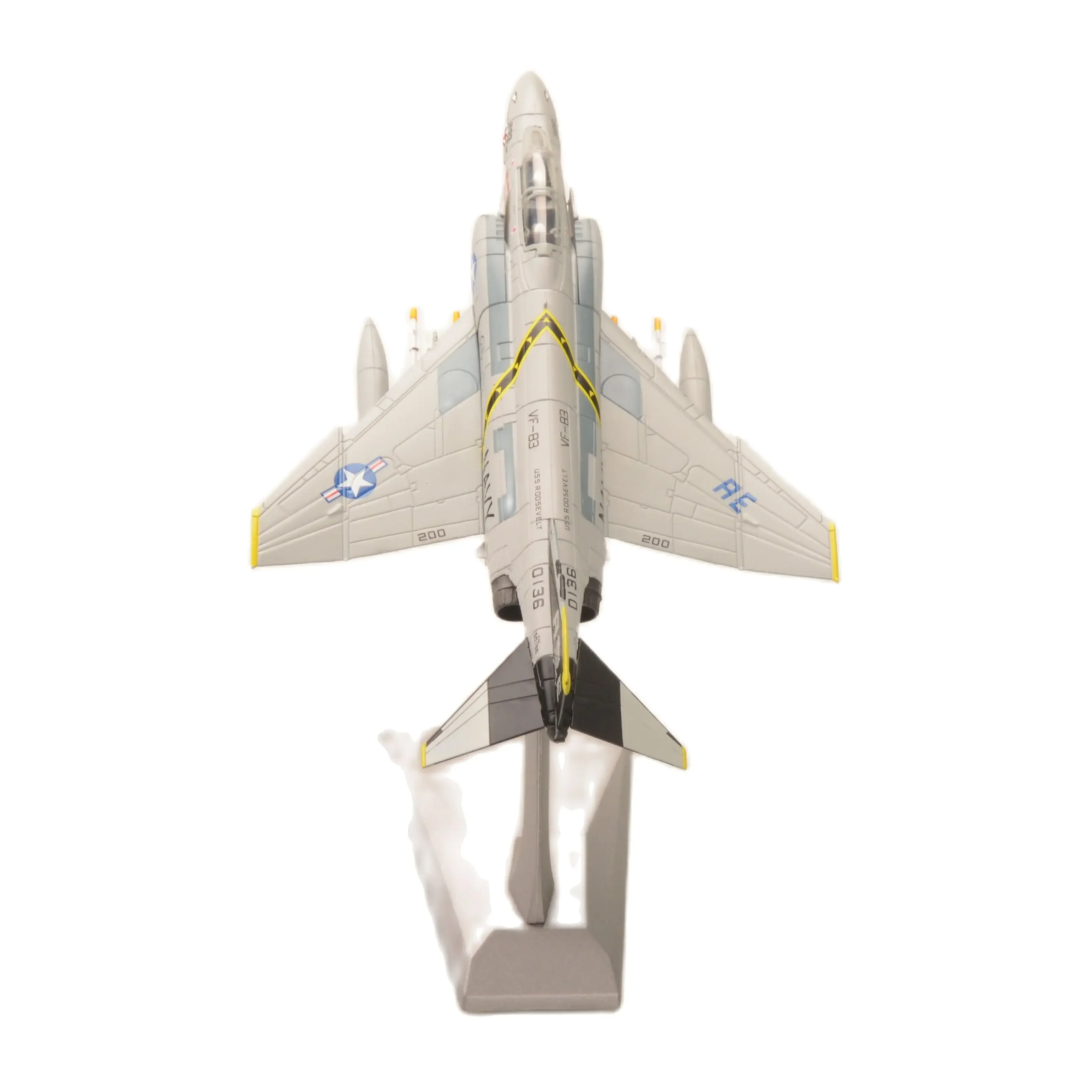 Aircraft Plane model 1967 USA  McDonnell Douglas F-4C Phahtom Fighting Army airplanes diecast 1:100 metal Planes Airplane Model