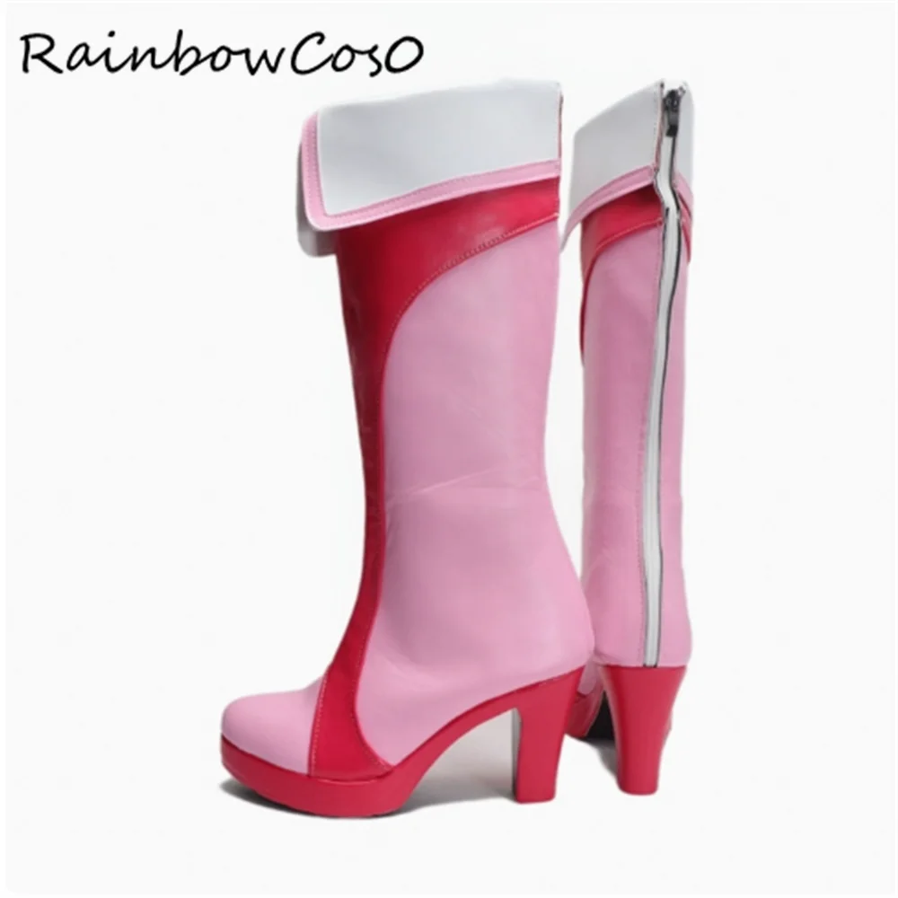 Momozono Love Cure Peach FRESHPrecurePretty Cure Cosplay buty buty gra Anime Halloween RainbowCos0W4409