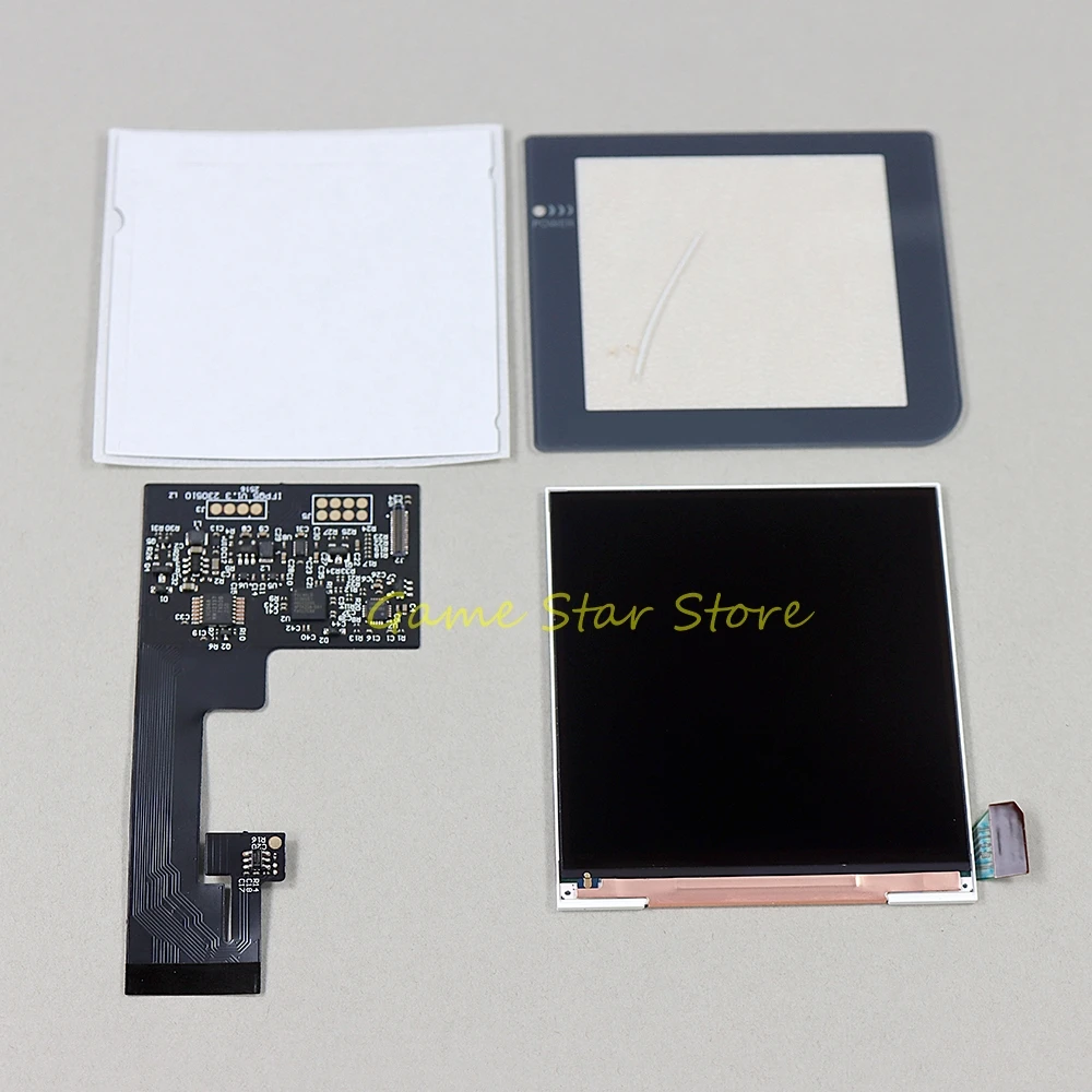 1set 2.6 inch High Brightness LCD Screen for Gameboy Pocket GBP V2.0 IPS Backlight Screen Repair Replacement Kits