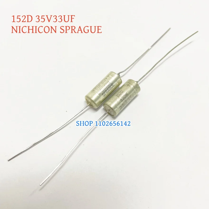 2PCS 35V12UF - 47UF 15UF 18UF 22UF 33UF35V Axial Tantalum Electrolytic Capacitor 35V22UF 186 35V15UF 226 336 18UF 33UF 47UF35V