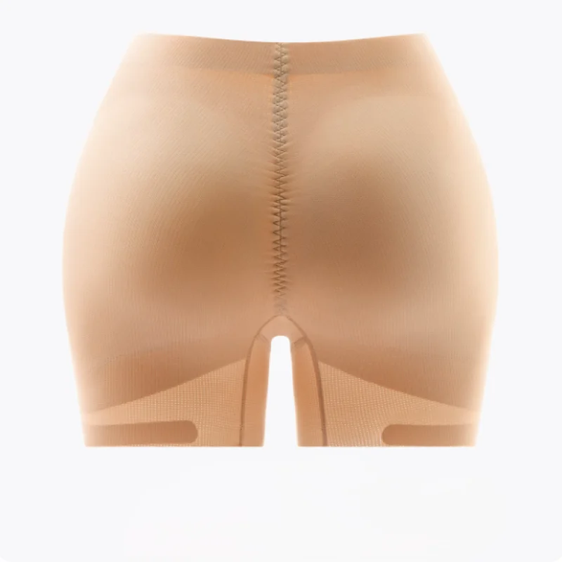女性用シームレスパッド入りヒップエンハンサーボーイショーツ、 - Boyshort Underwear のレビューと価格