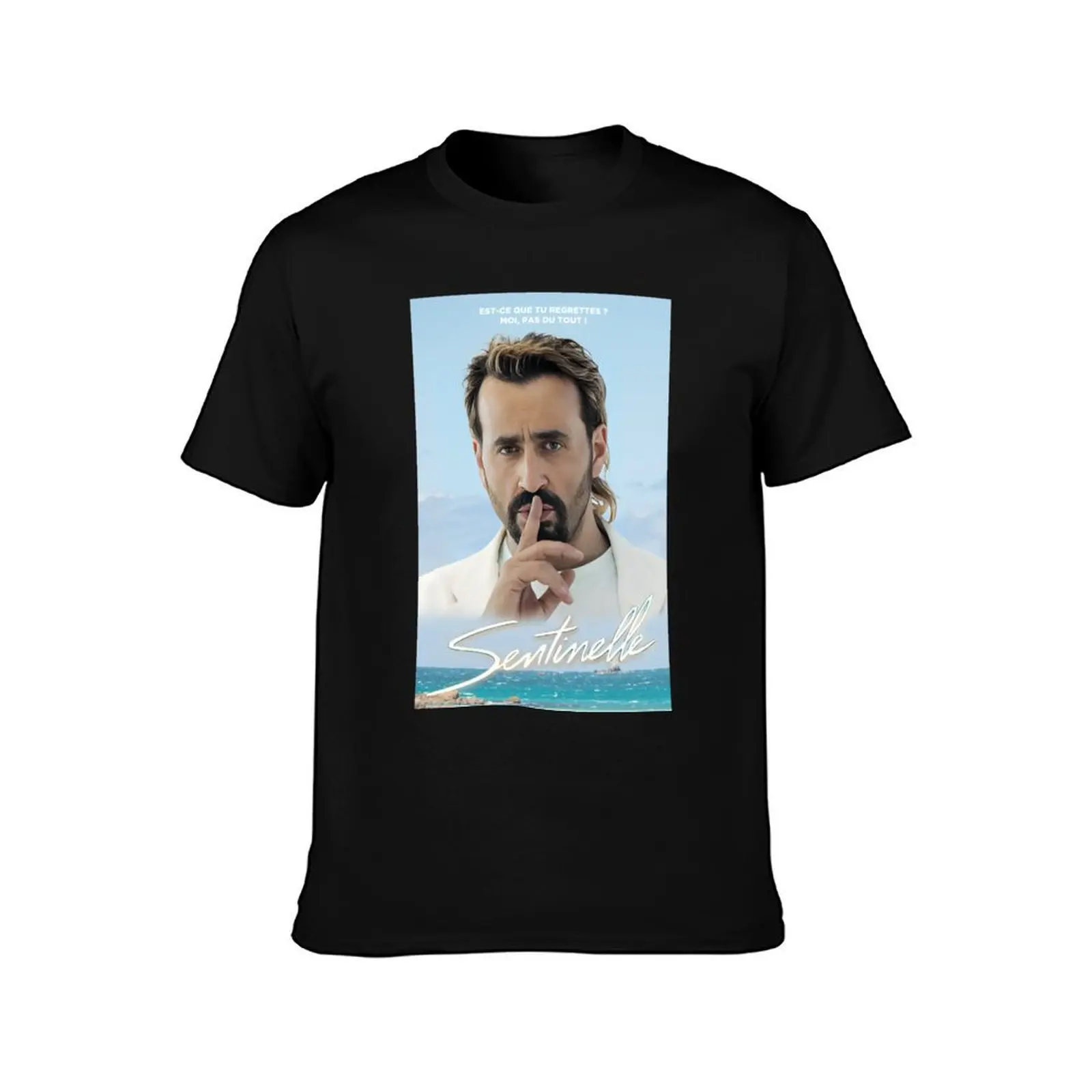 Francis Sentinel T-Shirt, Summer Casual Cotton Tee, Oversized Streetwear Tops, Vintage Graphic Print, Loose Fit Short Sleeve