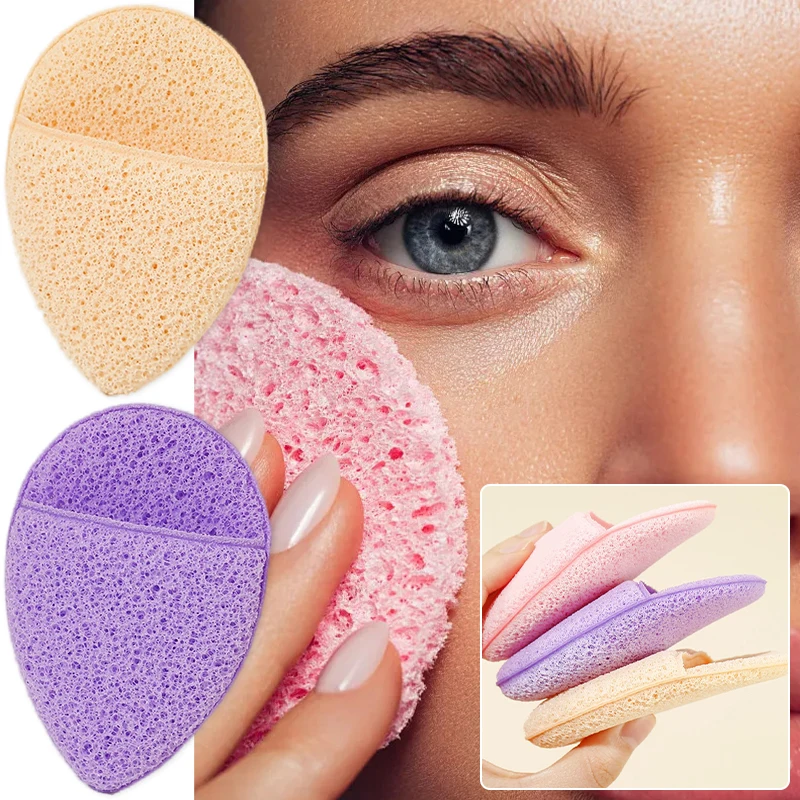 1PC Gesicht Waschen Reinigung Puff Weiche Kosmetische Schwamm Tiefe Gesichts Reinigung Maske Make-Up Entferner Cosmetic Puff Wiederverwendbare Sauber Werkzeug