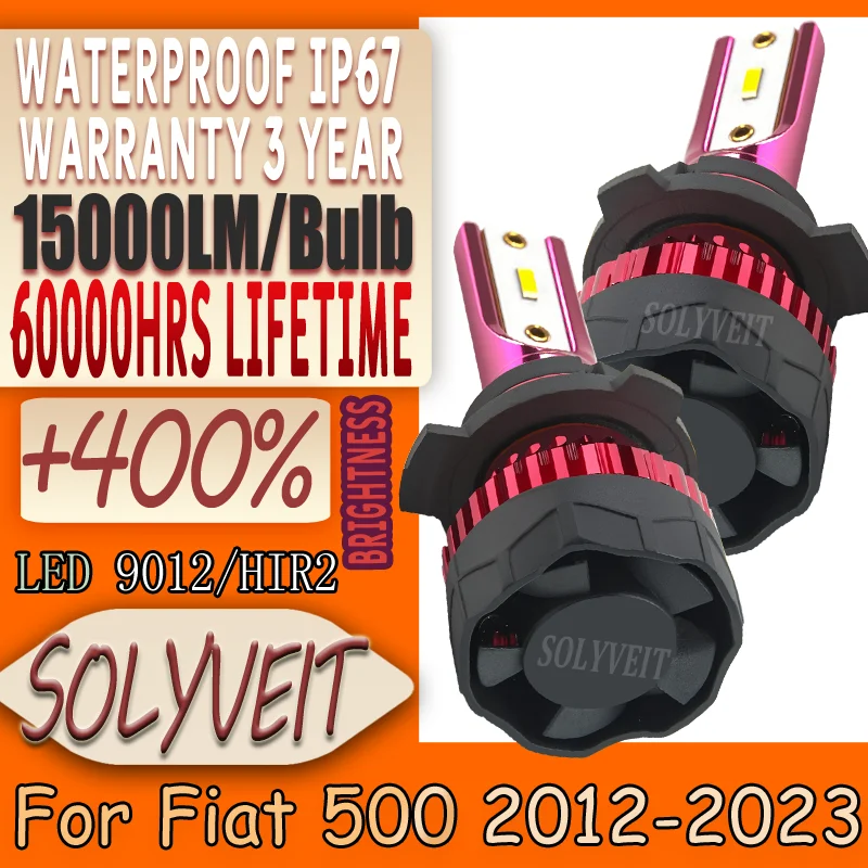 

Clear Illumination Shockproof Design Enhanced Night Driving LED Headlight For Fiat 500 2012 2013 2014 2015 2016 2017 2018-2023