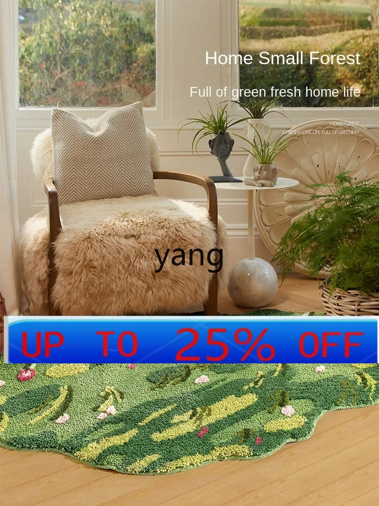 

CX Carpet Bedside Blanket Bedroom Chair Mirror Front Floor Mat Decorative Bay Window Thickened Irregular