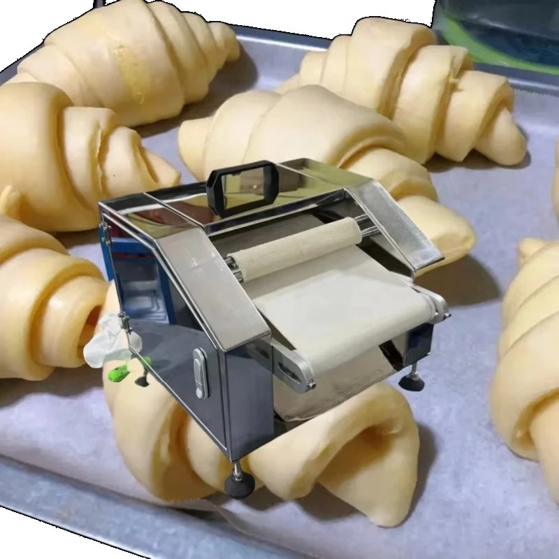 Small Manual Dough Sheeter Roller Machine