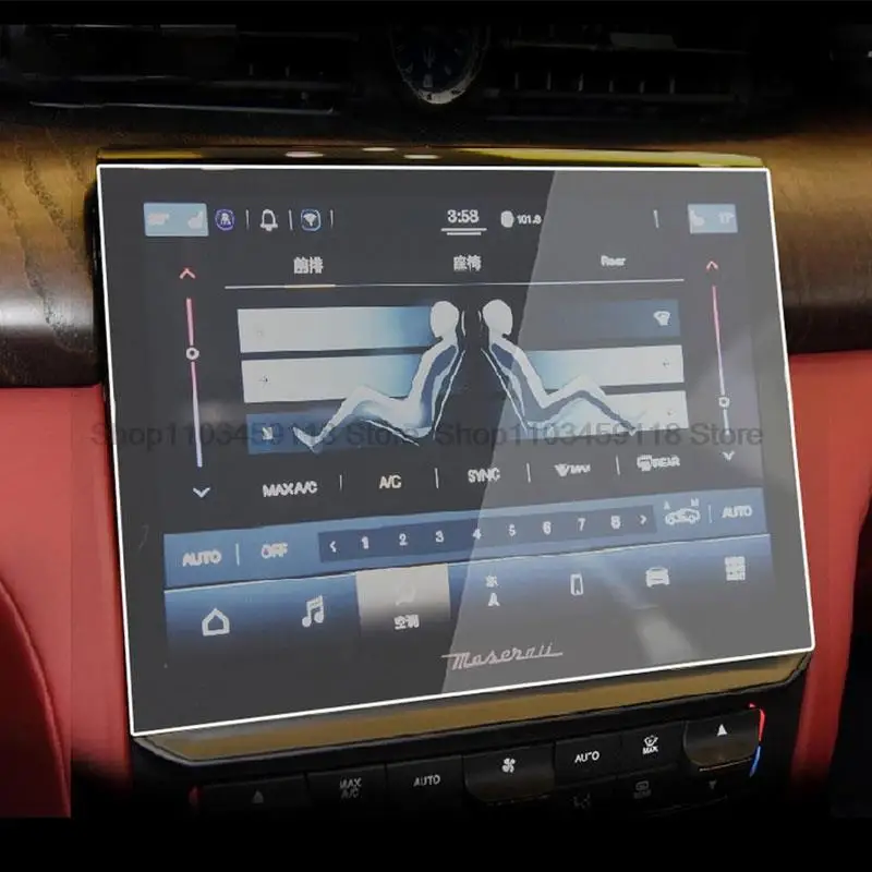 

Защитная пленка из закаленного стекла для Maserati Ghibli GranTurismo 2017-2021, автомобильная GPS-навигация, аксессуары против царапин