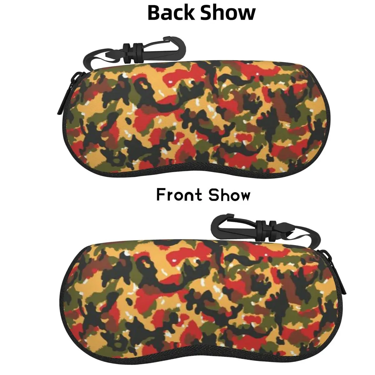 

Alpenflage TAZ 83 Shell Glasses Case Protector Sunglasses Box Women Men Soft Eyeglasses Bag Pouch
