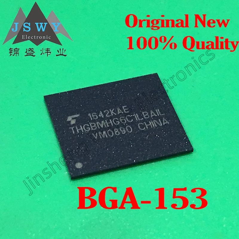 

(3/50 pieces) THGBMHG6C1LBAIL original EMMC5.1 BGA153 8GB storage font chip spot delivery fast