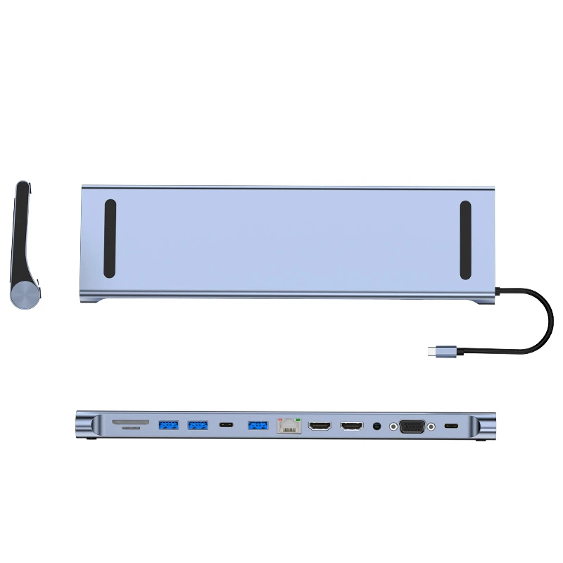 Imagem -04 - Hdmi 4k 30hz para Macbook Pro Air hd Mac Mini m1 Acessórios Usb tipo c Hub Laptop Docking Station